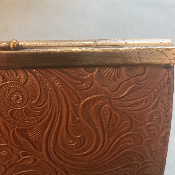 BROWN CONVERTIBLE CLUTCH BAG - Picture 5 of 6